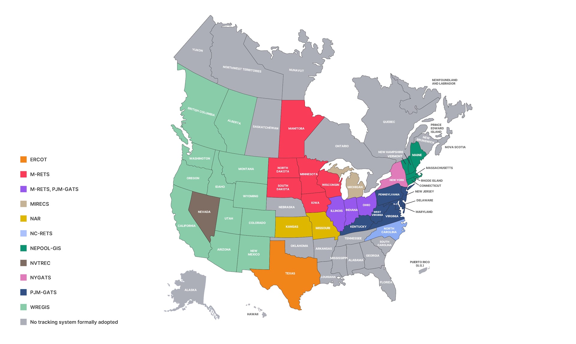 United States Renewable Certificates (US-RECs)